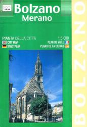 Bozen térkép LAC Italy 1: 8 000 Bolzano térkép, Merano 1991 (ISBN: 9788879141529)