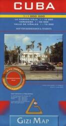 Cuba, Kuba térkép Gizi Map 1: 1 000 000 (ISBN: 9789638746566)