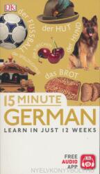 15 Minute German - DK (ISBN: 9780241327364)
