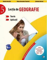 Lectia de geografie. Teorie. Aplicatii. Clasa a-V-a - Violeta Dascalu, Diana Alexandra Popovici, Stefania Omrani (ISBN: 9786063320491)