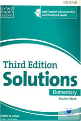 Solutions: Elementary: Essentials Teacher's Book and Resource Disc Pack - collegium (ISBN: 9780194562010)