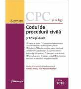 Codul de procedura civila si 12 legi uzuale. Actualizat 5 octombrie 2018 (ISBN: 9786062710224)