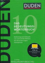 Duden 10 Das Bedeutungswörterbuch (ISBN: 9783411041053)