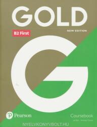 Gold B2 First New Edition Coursebook (ISBN: 9781292202273)