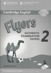 Cambridge English Flyers 2 Answer Booklet for Revised Exam From 2018 (ISBN: 9781316636282)