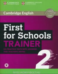 First for Schools Trainer 2 6 Practice Tests with Answers and Teacher's Notes (ISBN: 9781108380911)