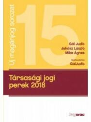 TÁRSASÁGI JOGI PEREK 2018 (2018)