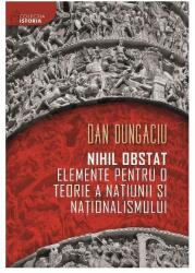Nihil obstat: elemente pentru o teorie a națiunii și naționalismului (ISBN: 9786068953137)