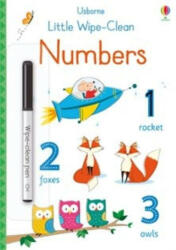 Little Wipe-Clean Numbers - Felicity Brooks (ISBN: 9781474951029)
