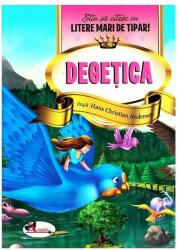 Degetica - Stiu sa citesc cu litere mari de tipar (ISBN: 9786060090434)
