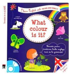 What colour is it? + CD - I learn English with Peter and Emily - Larousse (ISBN: 9786060060635)