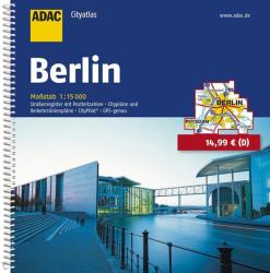 Berlin atlasz ADAC 1: 15 000 Berlin várostérkép (ISBN: 9783826413070)