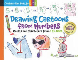 Drawing Cartoons From Numbers - Christopher Hart (ISBN: 9781640210127)