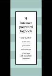 Internet Password Logbook (Black Leatherette) - Editors of Rock Point (ISBN: 9781631065644)