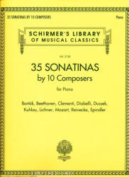 35 Sonatinas By 10 Composers For Piano - Hal Leonard Publishing Corporation (ISBN: 9781540012692)