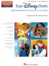 Easy Disney Duets - Popular Songs Series: Nfmc 2020-2024 Selection Late Elementary/Early Intermediate Level - Hal Leonard Corp, Mike Watts, Jennifer Watts (ISBN: 9781540001214)