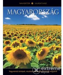 Magyarország - Nagyméretű térképek, részletes adatok Magyarország megyéiről /Navigátor világatlasz 19 (ISBN: 9789630966467)