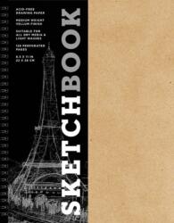Sketchbook (basic large spiral Kraft) - Inc. Sterling Publishing Co (ISBN: 9781454931478)
