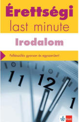 Érettségi - Last minute - Irodalom (2018)