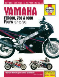 Yamaha FZR 600, 750, 1000 Fours (87 - 96) - Anon (ISBN: 9780857339898)