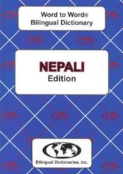 English-Nepali & Nepali-English Word-to-Word Dictionary (ISBN: 9780933146617)