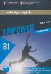 Cambridge English Empower Pre-Intermediate B1 Student's Book with Online Assessment & Practice, & Online Workbook (ISBN: 9781107466524)