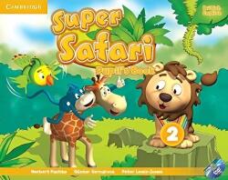 Super Safari Level 2 Pupil's Book with DVD-ROM - Herbert Puchta, Günter Gerngross, Peter Lewis-Jones (ISBN: 9781107476882)