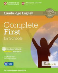 Complete First for Schools - Student's Book (ISBN: 9781107501256)