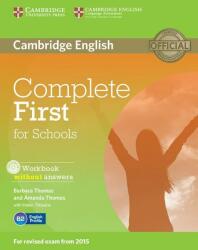 Complete First for Schools Workbook without Answers with Audio CD (ISBN: 9781107671799)