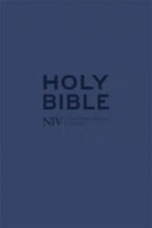 NIV Tiny Navy Soft-tone Bible with Zip - New International Version (ISBN: 9781444794465)