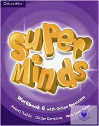 Super Minds Level 6 Workbook with Online Resources - Herbert Puchta, Günter Gerngross, Peter Lewis-Jones (ISBN: 9781107483057)
