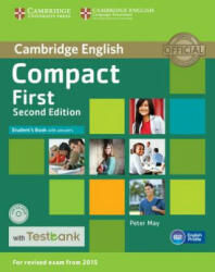 Compact First Student's Book with Answers with CD-ROM with Testbank - Peter May (ISBN: 9781107542495)