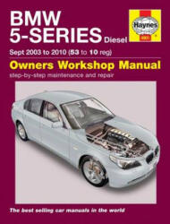 BMW 5-Series Diesel Service And Repair Manual - Haynes (ISBN: 9781785210204)