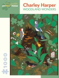Charley Harper Woodland Wonders 1000-Piece Jigsaw Puzzle (ISBN: 9780764972157)