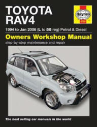 Toyota RAV4 Petrol & Diesel (94 - Jan 06) L to 55 - Haynes (ISBN: 9781785210181)