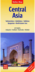 Közép-Ázsia - autóstérkép - Nelles (ISBN: 9783865742988)