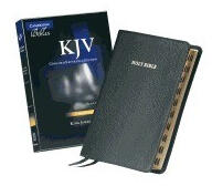 KJV Concord Reference Bible, Black Calf Split Leather, Red-letter Text, Thumb Index, KJ564: XRI (ISBN: 9781107602663)