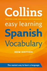 Easy Learning Spanish Vocabulary - Collins Dictionaries (ISBN: 9780007483938)