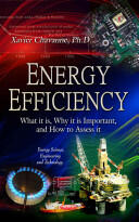 Energy Efficiency - What it is Why it is Important and How to Assess it (ISBN: 9781628087642)