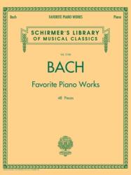 Bach Favorite Piano Works (ISBN: 9781476875552)