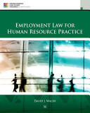 Employment Law for Human Resource Practice (ISBN: 9781305112124)