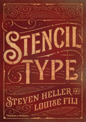 Stencil Type - Steven (School of Visual Arts in New York) Heller, Louise Fili (ISBN: 9780500291900)