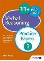 11+ Verbal Reasoning Practice Papers 1 - For 11+ pre-test and independent school exams including CEM GL and ISEB (ISBN: 9781471849299)