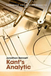 Kant's Analytic - Jonathan Bennett (ISBN: 9781316506059)