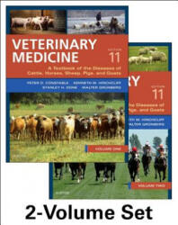 Veterinary Medicine A textbook of the diseases of cattle, horses, sheep, pigs and goats, two-volume set - Peter D. Constable (ISBN: 9780702052460)