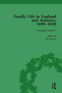 Family Life in England and America 1690-1820 Vol 3 (ISBN: 9781138753310)