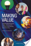 Making Value: Integrating Manufacturing Design and Innovation to Thrive in the Changing Global Economy: Summary of a Workshop (ISBN: 9780309264488)