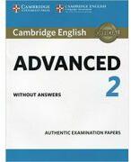 Cambridge English Advanced 2 Student's Book without answers (ISBN: 9781316504475)
