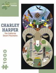Charley Harper the California Desert Mountains 1000-Piece Jigsaw Puzzle - Pomegranate (ISBN: 9780764975486)