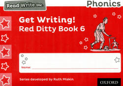 Ruth Miskin: Read Write Inc. Phonics: Get Writing! Red Ditty Books 6-10 Pack of 50 (ISBN: 9780198373988)